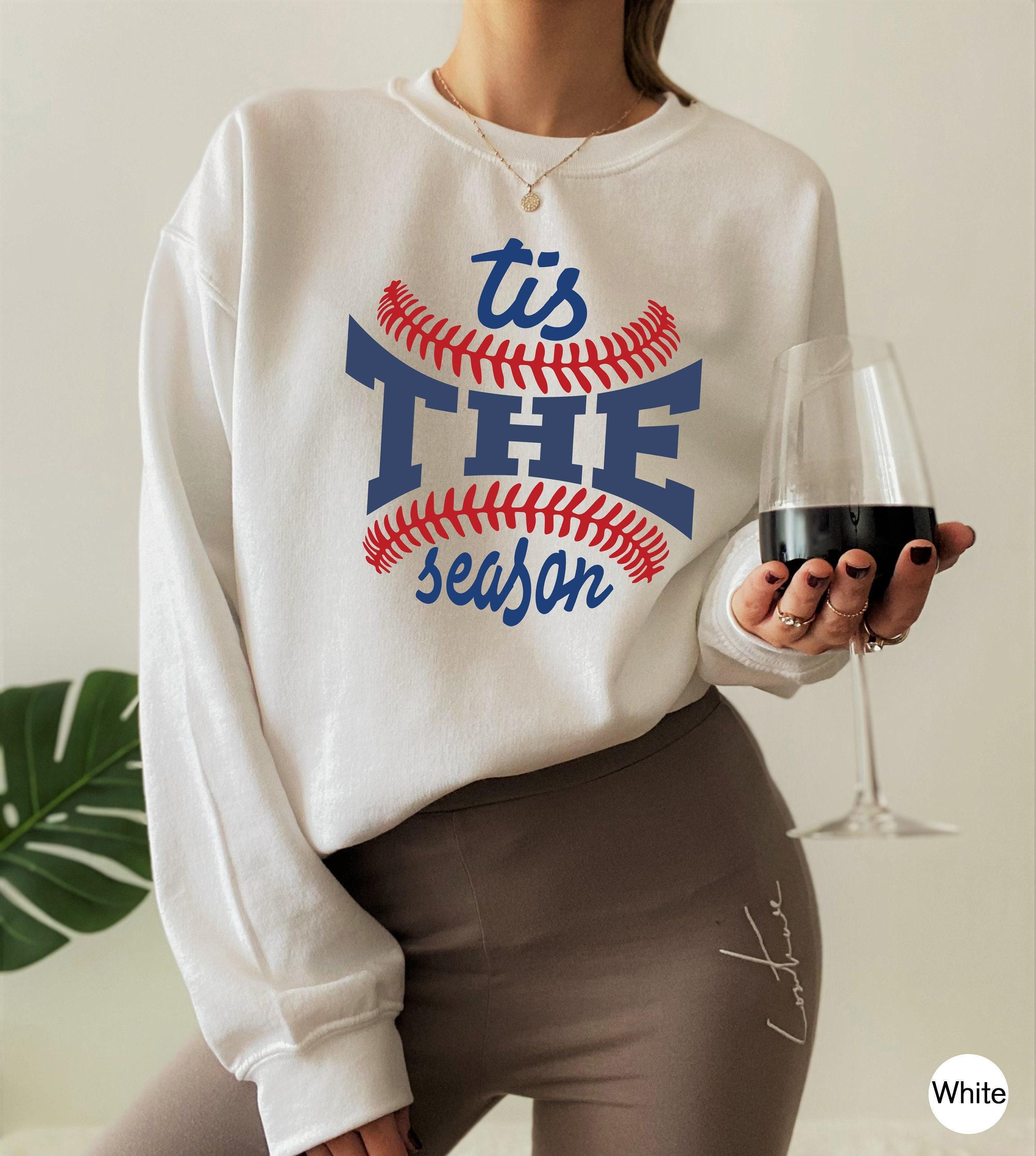 Baseball Mom Sweatshirt | Tis The Season Tee, Baseball Mama Shirt, Game Day Hoodie, Retro Baseball Gift, Baseball Season