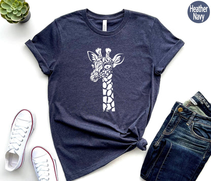 Cute Giraffe Sweatshirt | Cute Animals Shirt For Kids, Fiesta Party Gifts, Margarita Lover Gift, Cocktail Gift, Cinco De Mayo Shirt, Trendy
