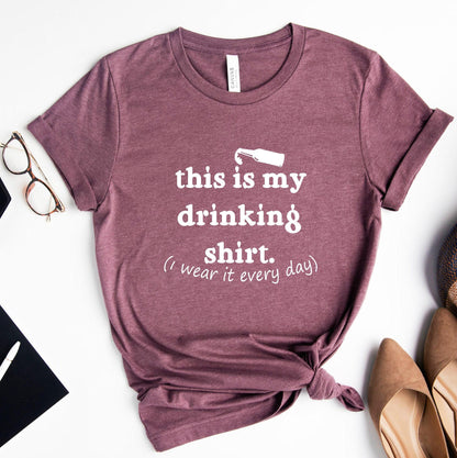 Funny Drinking Sweatshirt, Wine Shirts For Women, Christmas Party T Shirt, Alcoholic Hoodie, Humorous Gifts For Him, New Years Eve Tee