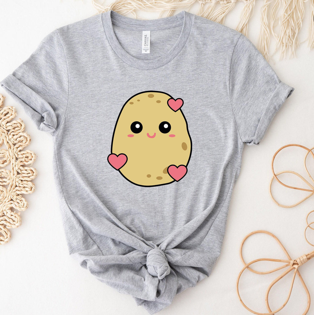 Cute Potato Shirt | Valentines Day Gifts For Her, Best Friend Gift, Birthday Gift Ideas, Potato Lover Gift, Gifts For Girlfriend, Boyfriend
