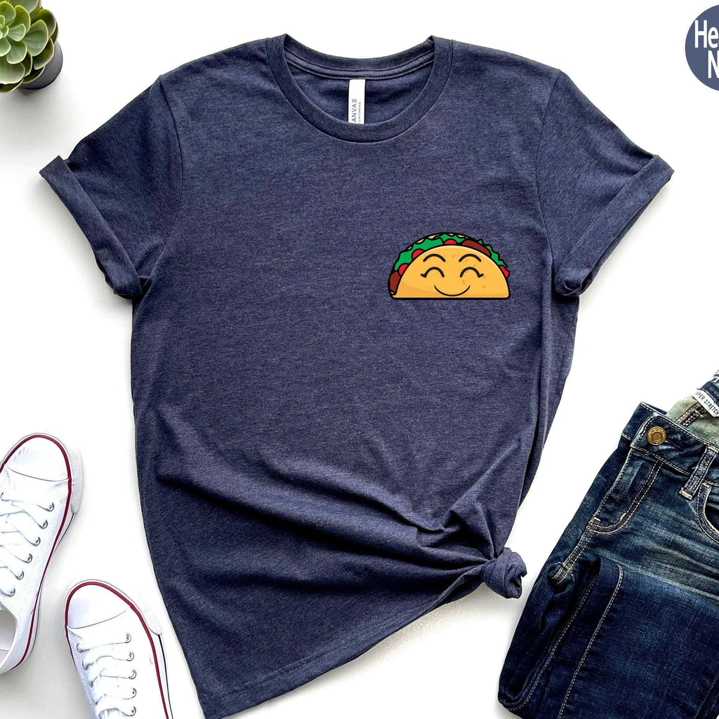 Funny Taco Shirt, Taco Pocket Sweatshirt, Valentines Gifts For Her, Foodish Shirt, Cute Gifts For Girlfriend, Trendy Hoodie For Women