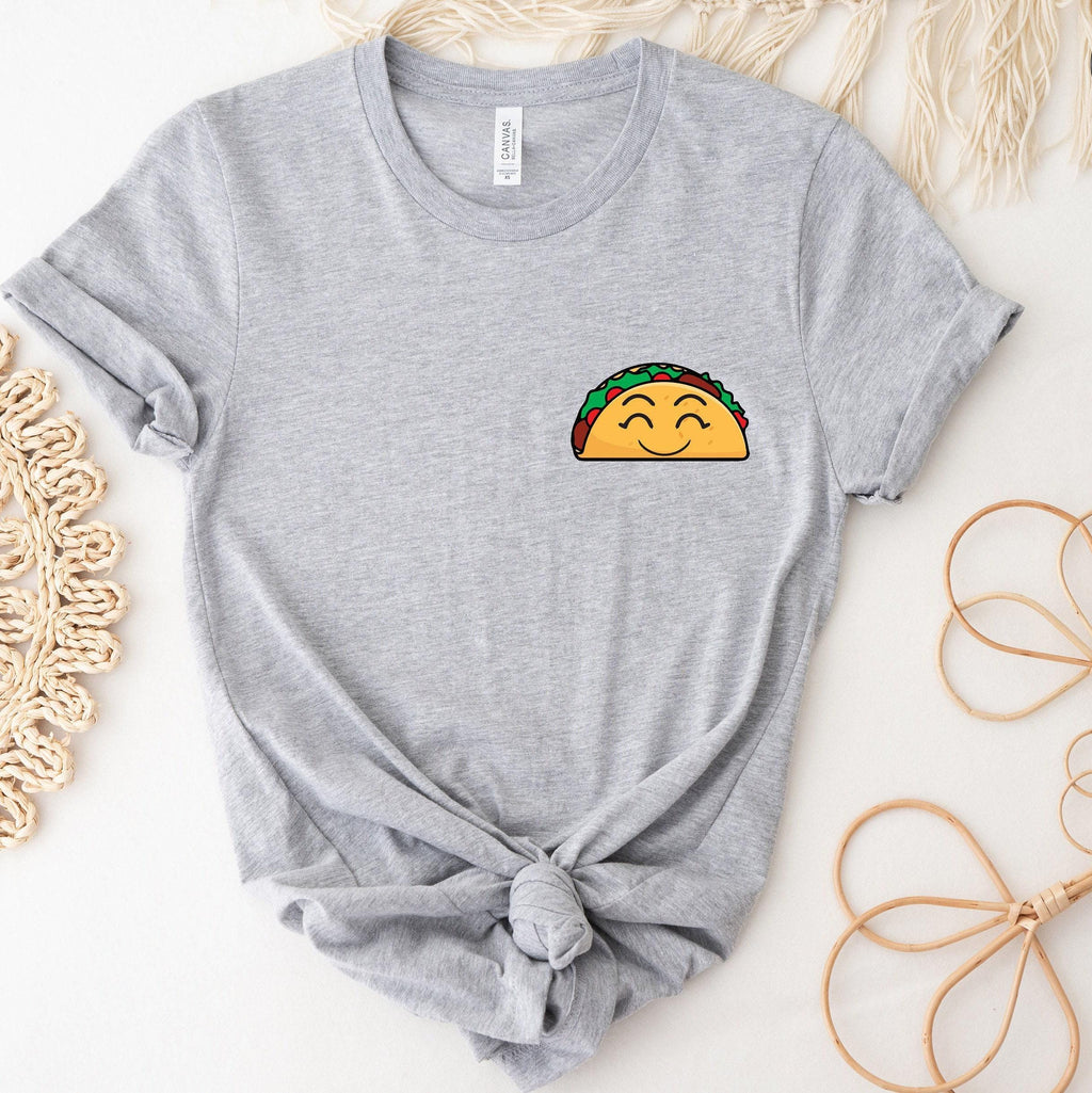 Funny Taco Shirt, Taco Pocket Sweatshirt, Valentines Gifts For Her, Foodish Shirt, Cute Gifts For Girlfriend, Trendy Hoodie For Women