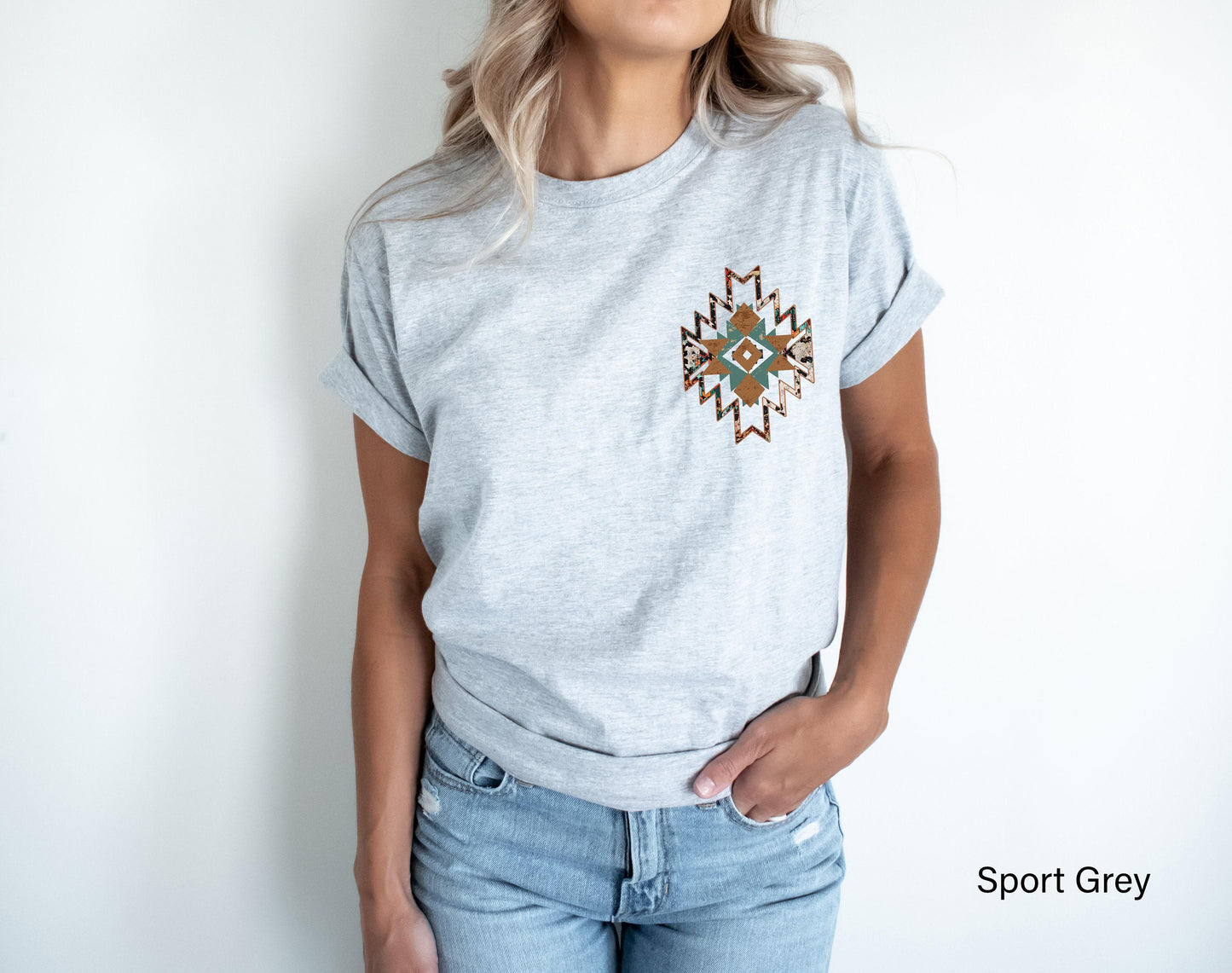 Aztec Shirt, Women's Country Shirt, Aesthetic Cowgirl Sweatshirt, Rodeo Hoodie, Cowboy Shirt, Valentines Gifts For Her, Ethnic Shirts