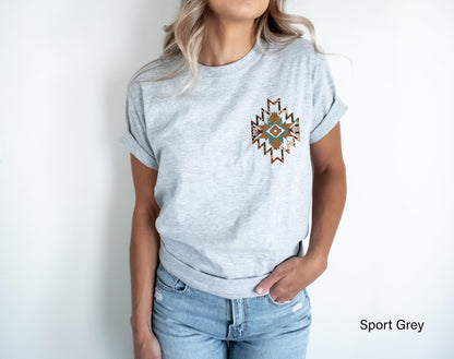 Aztec Shirt, Women's Country Shirt, Aesthetic Cowgirl Sweatshirt, Rodeo Hoodie, Cowboy Shirt, Valentines Gifts For Her, Ethnic Shirts