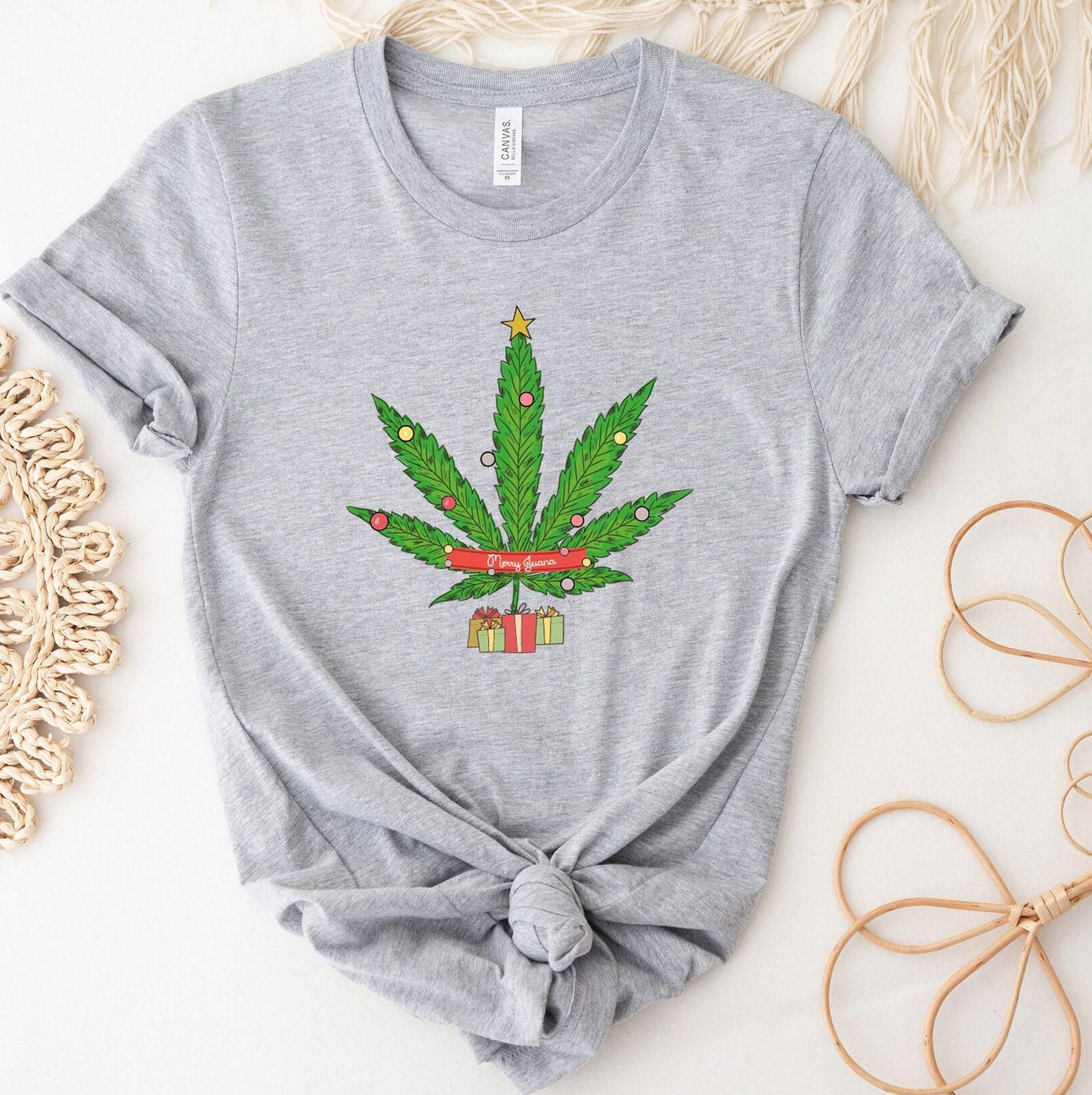 Merry Juana Shirt, Funny Plant Shirts, Marijuana Sweatshirts, Stoner Gifts For Him, Smoker Gifts, Cute Holiday Pajamas, Cannabis Tee