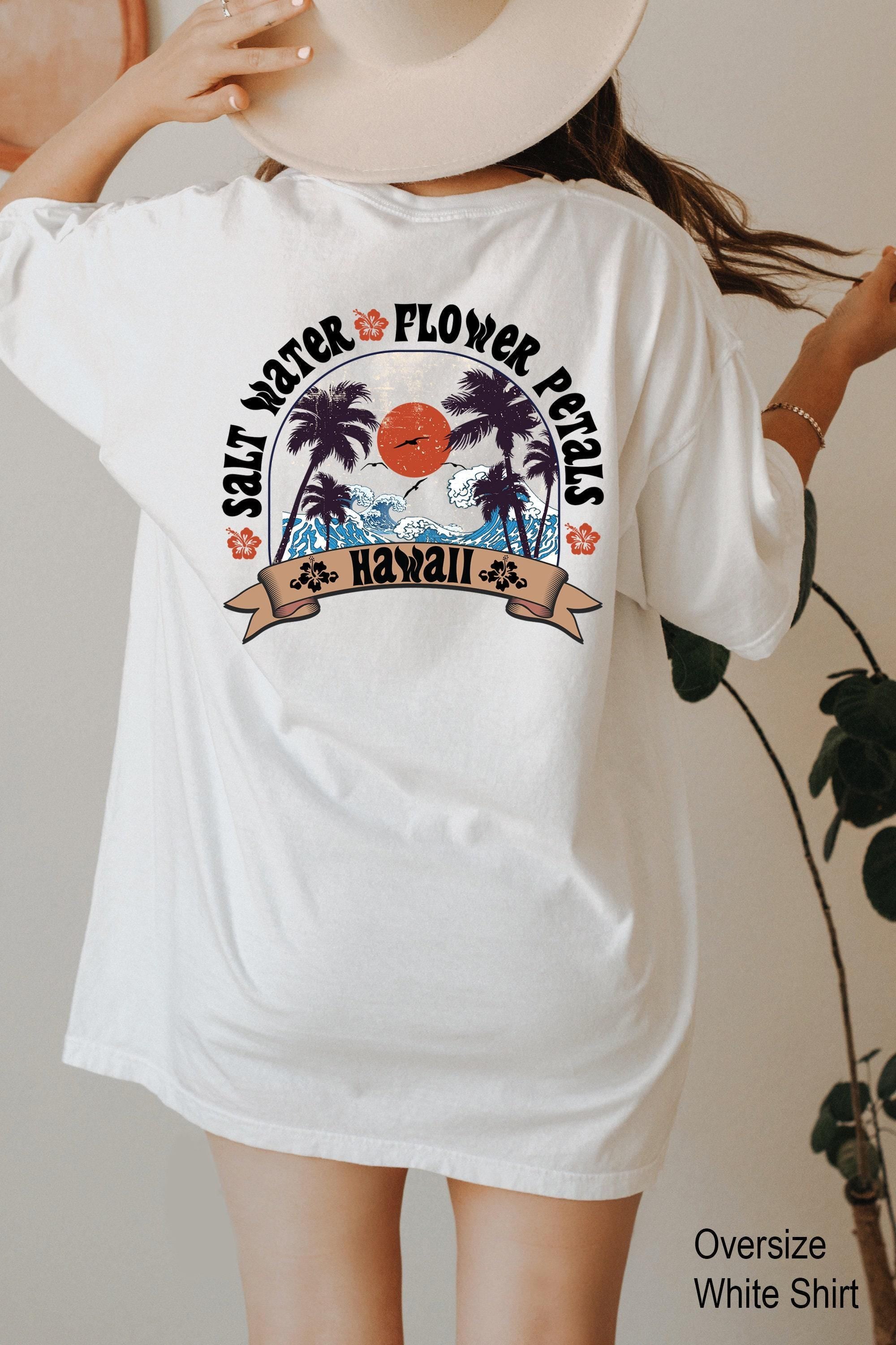 Trendy Surf Hoodie | Aesthetic Hawaii Sweatshirt, Surfer Girl Tshirt, Woman'S Summer Shirt, Siesta Beach Hoodie, Summer Vibes, Pullover