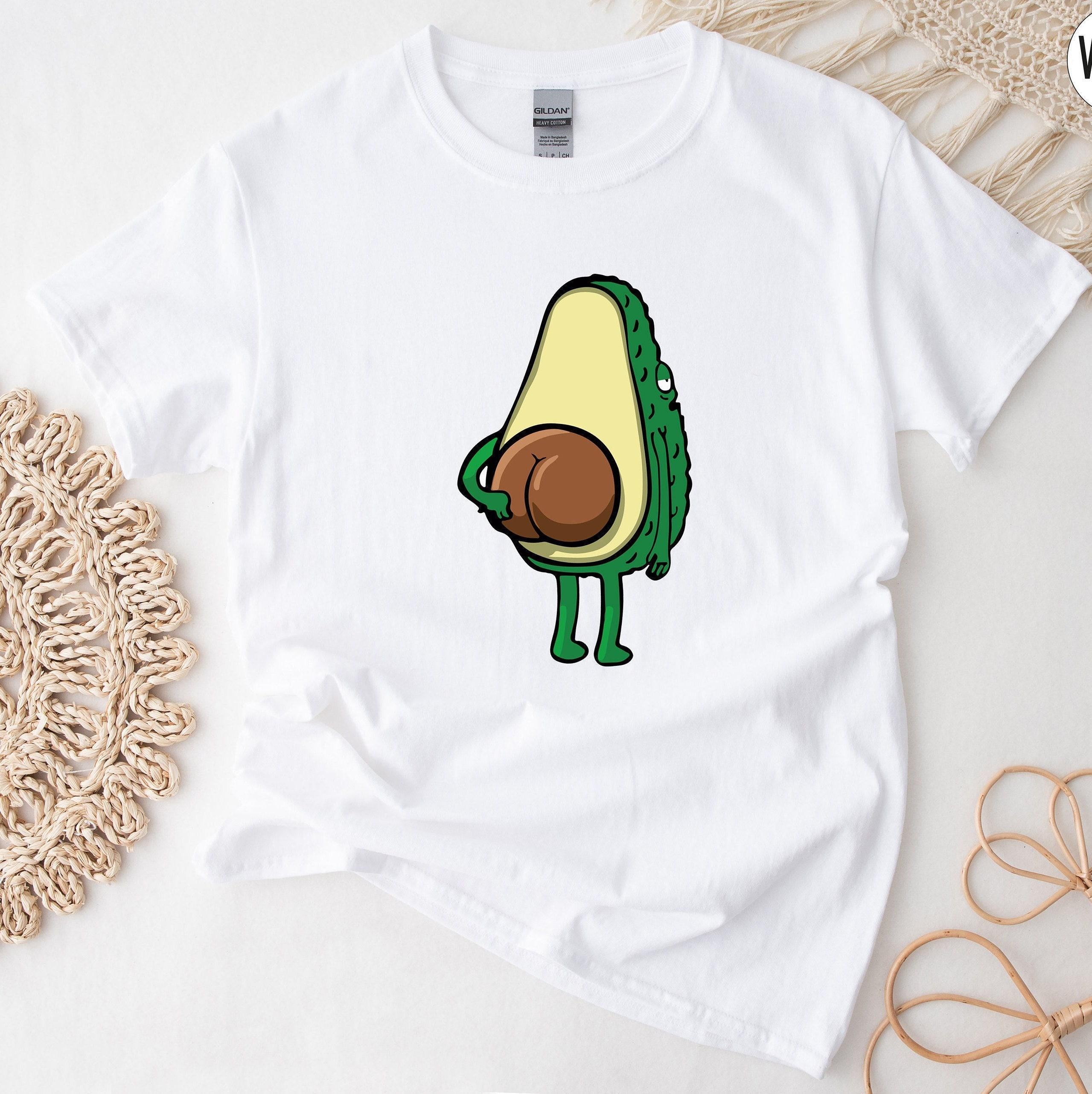 Funny Avocado Sweathirt, Avocado Butt Shirts, Vegetarian Shirt, Vegan Shirt, Avocados Gifts For Women, Hilarious Gifts F