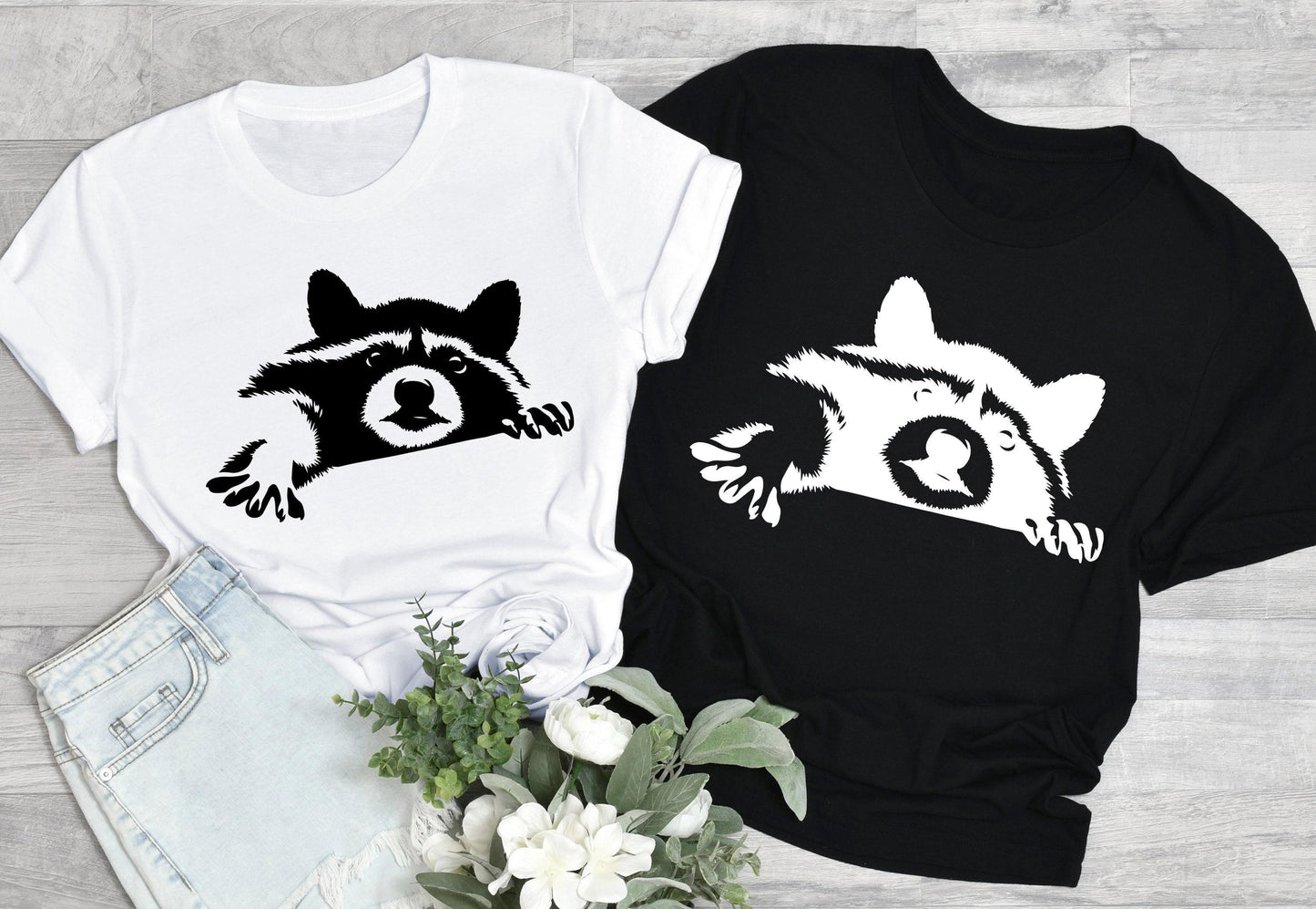 Cute Raccoon Sweatshirt, Animals Lover Shirt, Raccoon Gift, Funny Animals Shirt, Raccoon Graphic Tee, Cute Gift For Women,Raccoon Tee