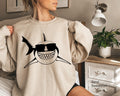 Funny Shark Sweatshirt | Shark With Sunglasses Hoodie, Trendy Gifts For Him, Animal Lover Gifts, Gifts For Son, Shark Shirt For Kids