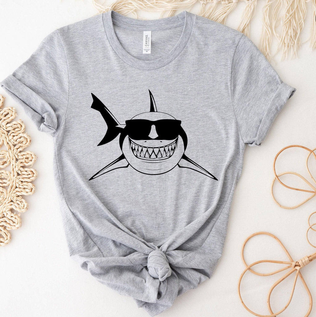 Funny Shark Sweatshirt | Shark With Sunglasses Hoodie, Trendy Gifts For Him, Animal Lover Gifts, Gifts For Son, Shark Shirt For Kids