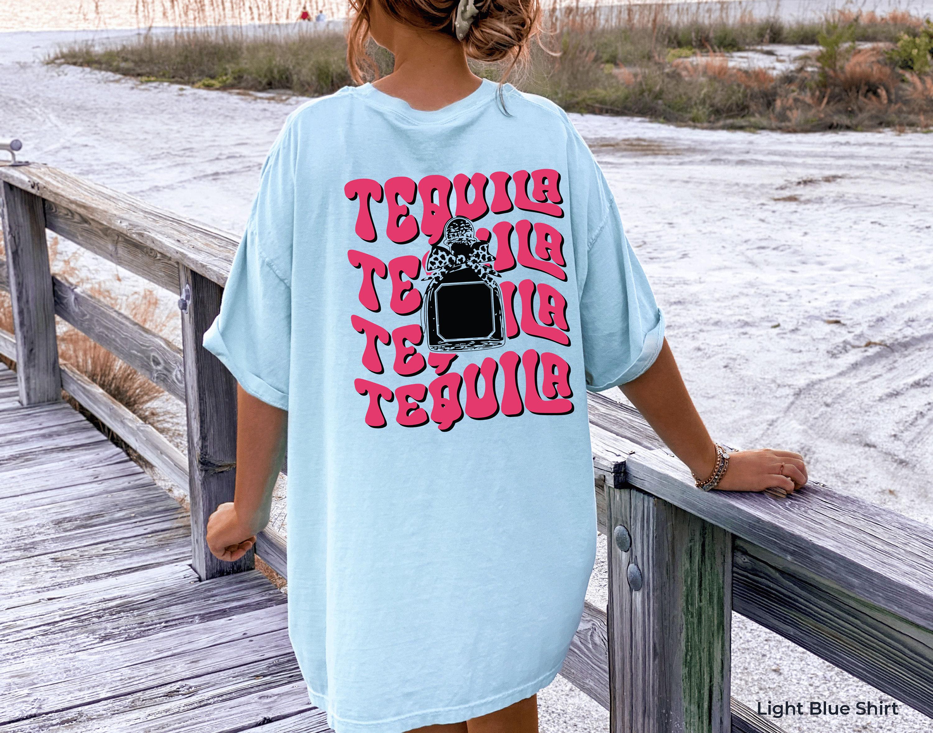 Trendy Tequila Sweatshirt, Women's Aesthetic Hangover Hoodie, College Party Shirt, Tequila Shirt, Drinking Tshirt, Cool Festival Gift