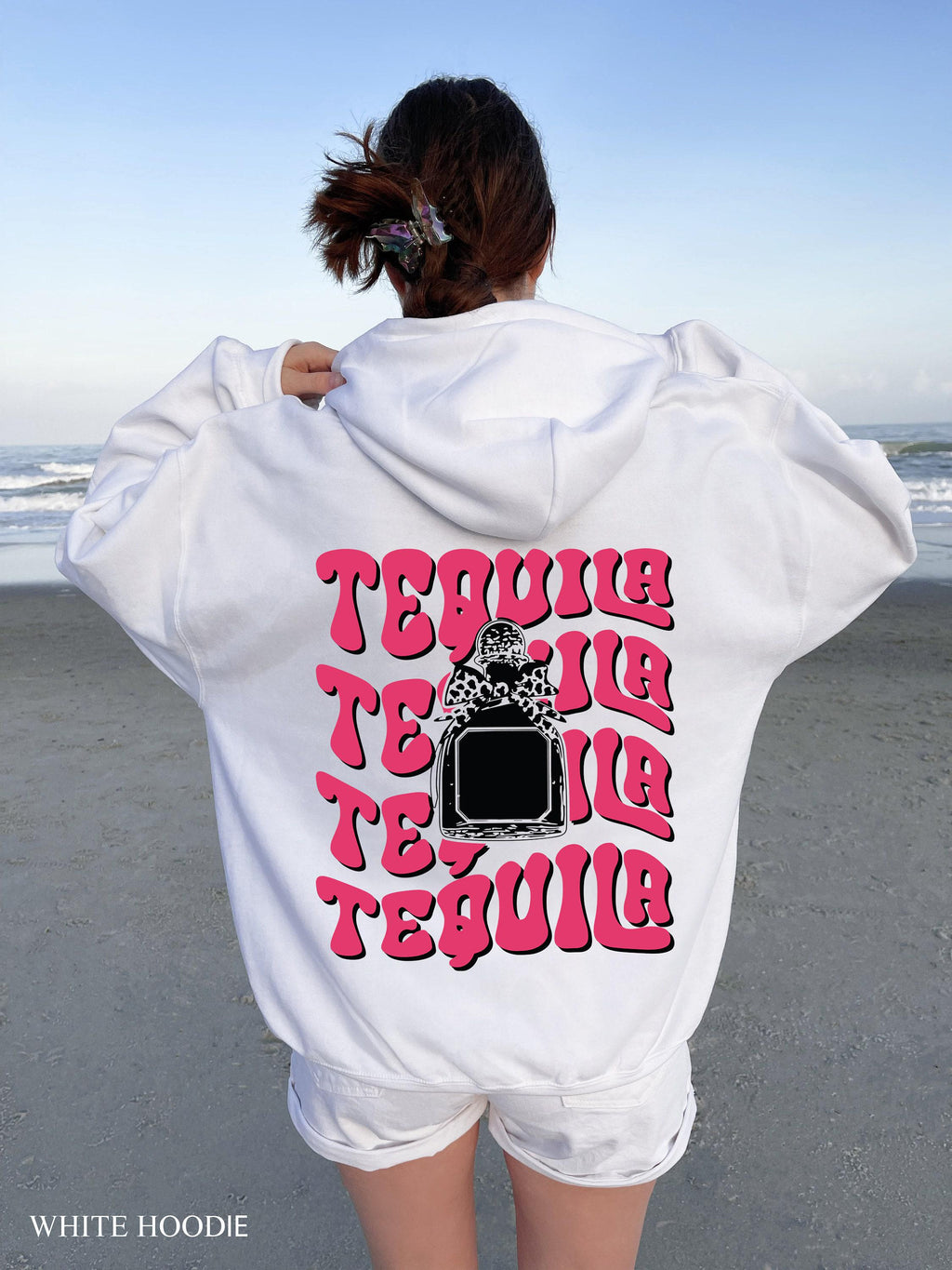 Trendy Tequila Sweatshirt, Women's Aesthetic Hangover Hoodie, College Party Shirt, Tequila Shirt, Drinking Tshirt, Cool Festival Gift