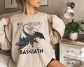 Basgiath War College Sweatshirt, Aesthetic Fourth Wing Hoodie, Dragon Rider Shirt, Gift For Fantasy Reader, Trendy Bookish Shirt