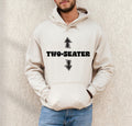 Funny Two Seater Hoodie for Men, Sarcastic Husband Gift, Dad Joke Hoodie