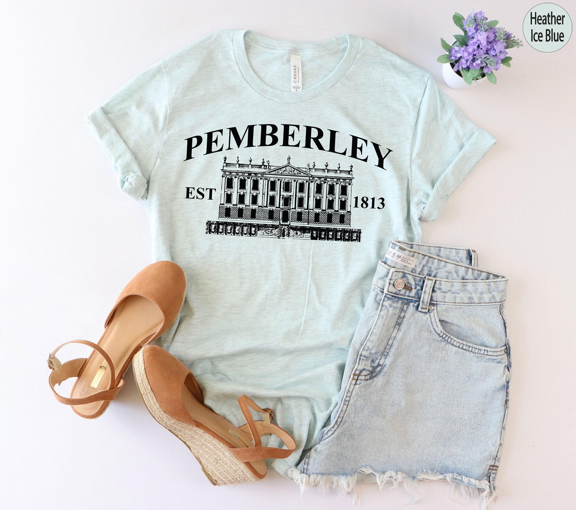 Pemberley Sweatshirt | Book Lover Gifts For Women, Best Friend Gift, Jane Austen Gifts, Reader Gifts, Book Lover Gift, Jane Austen Fan Tee