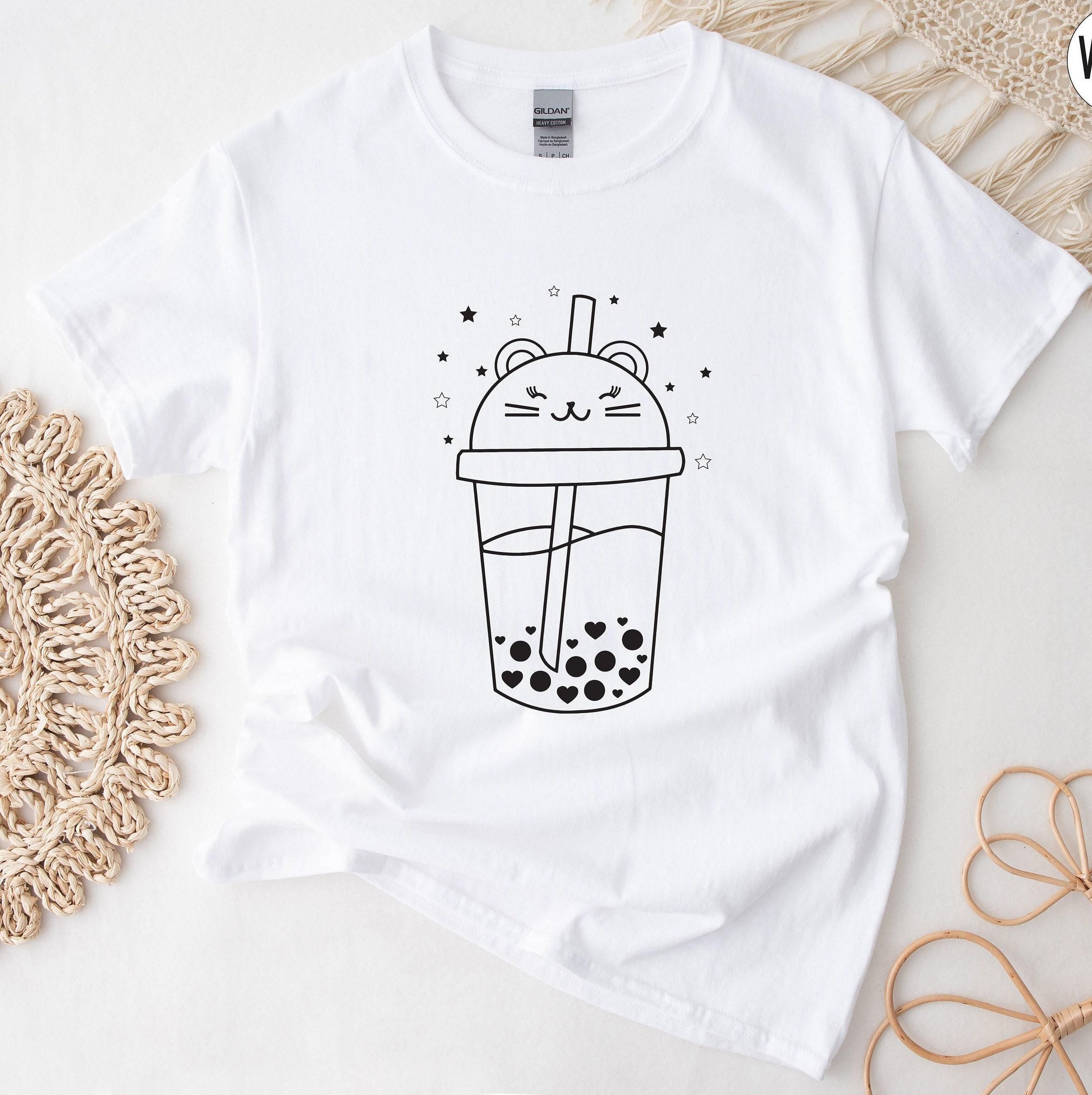 Boba Sweatshirt, Cat Boba Shirt, Koala Boba Hoodie, Bubble Tea Shirt, Kawaii Gift For Boba Lovers, K-Drama Tshirts, Tren
