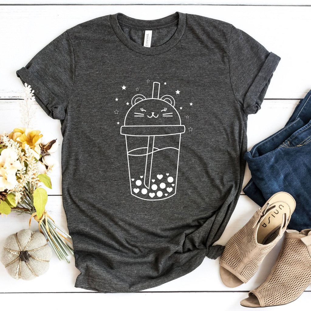 Boba Sweatshirt, Cat Boba Shirt, Koala Boba Hoodie, Bubble Tea Shirt, Kawaii Gift For Boba Lovers, K-Drama Tshirts, Trendy Cute Gifts