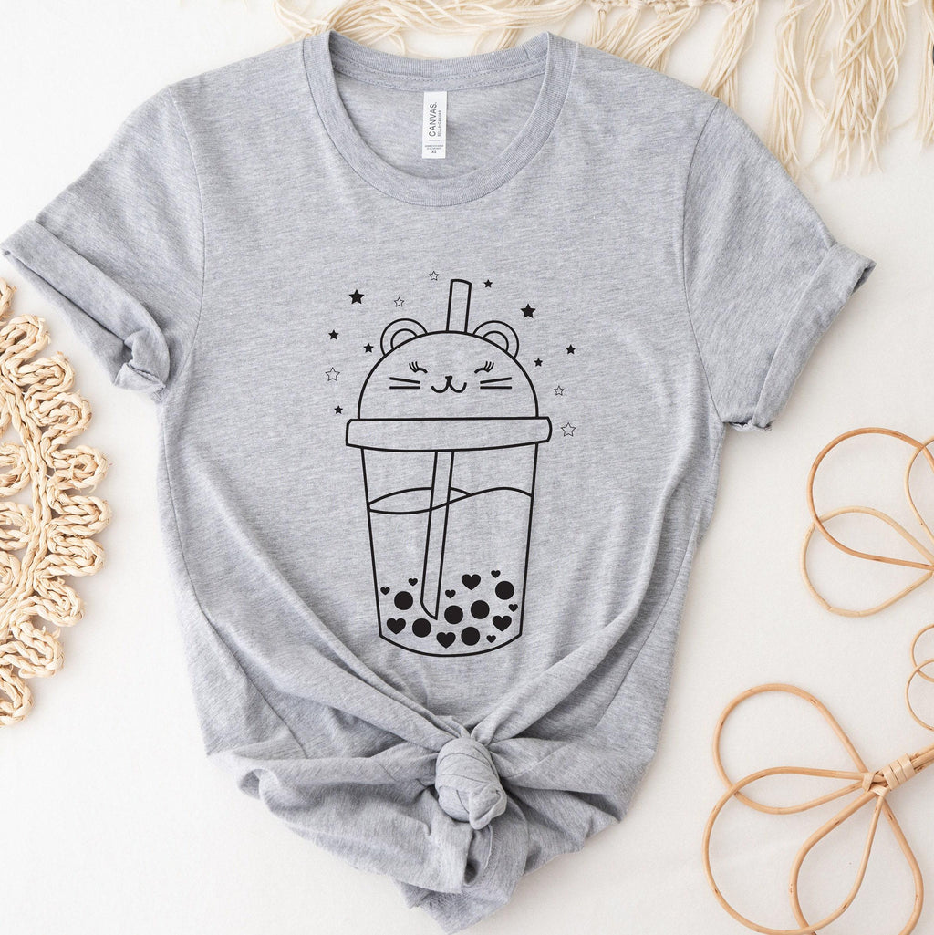 Boba Sweatshirt, Cat Boba Shirt, Koala Boba Hoodie, Bubble Tea Shirt, Kawaii Gift For Boba Lovers, K-Drama Tshirts, Trendy Cute Gifts