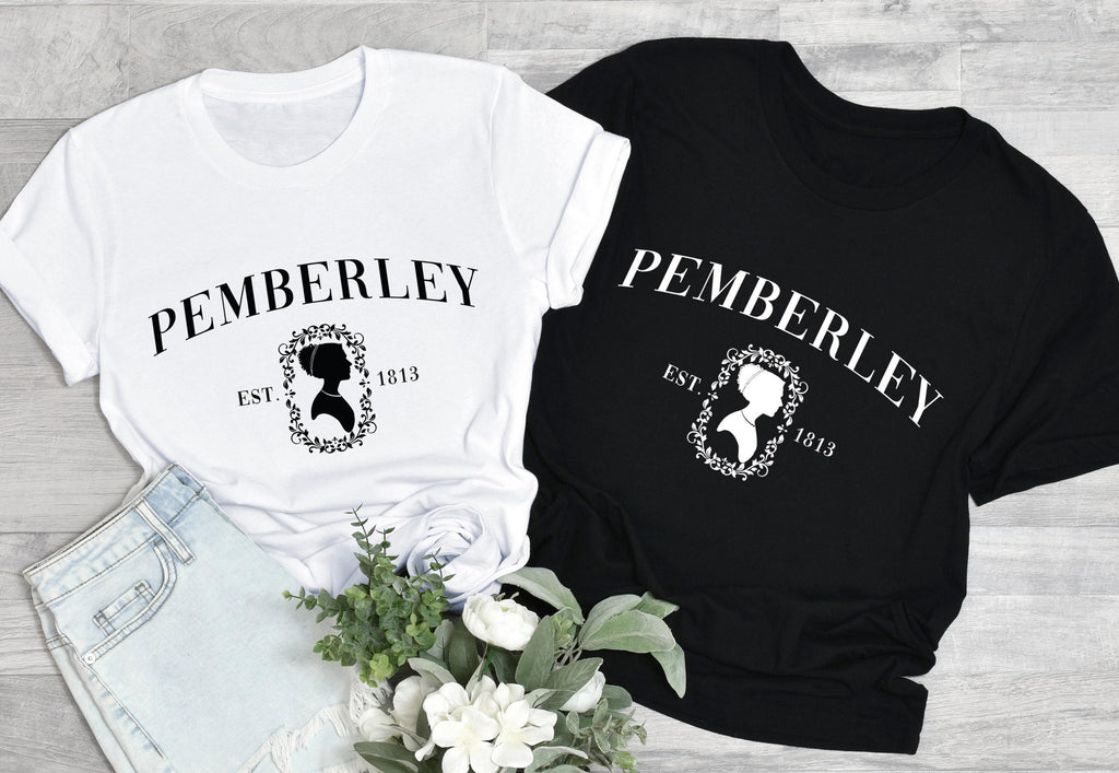 Pemberley Sweatshirt, Pride and Prejudice Sweatshirt, Literary Shirt, Jane Austen Shirt, Bookworm Hoodie, Book Lover Gifts For Women