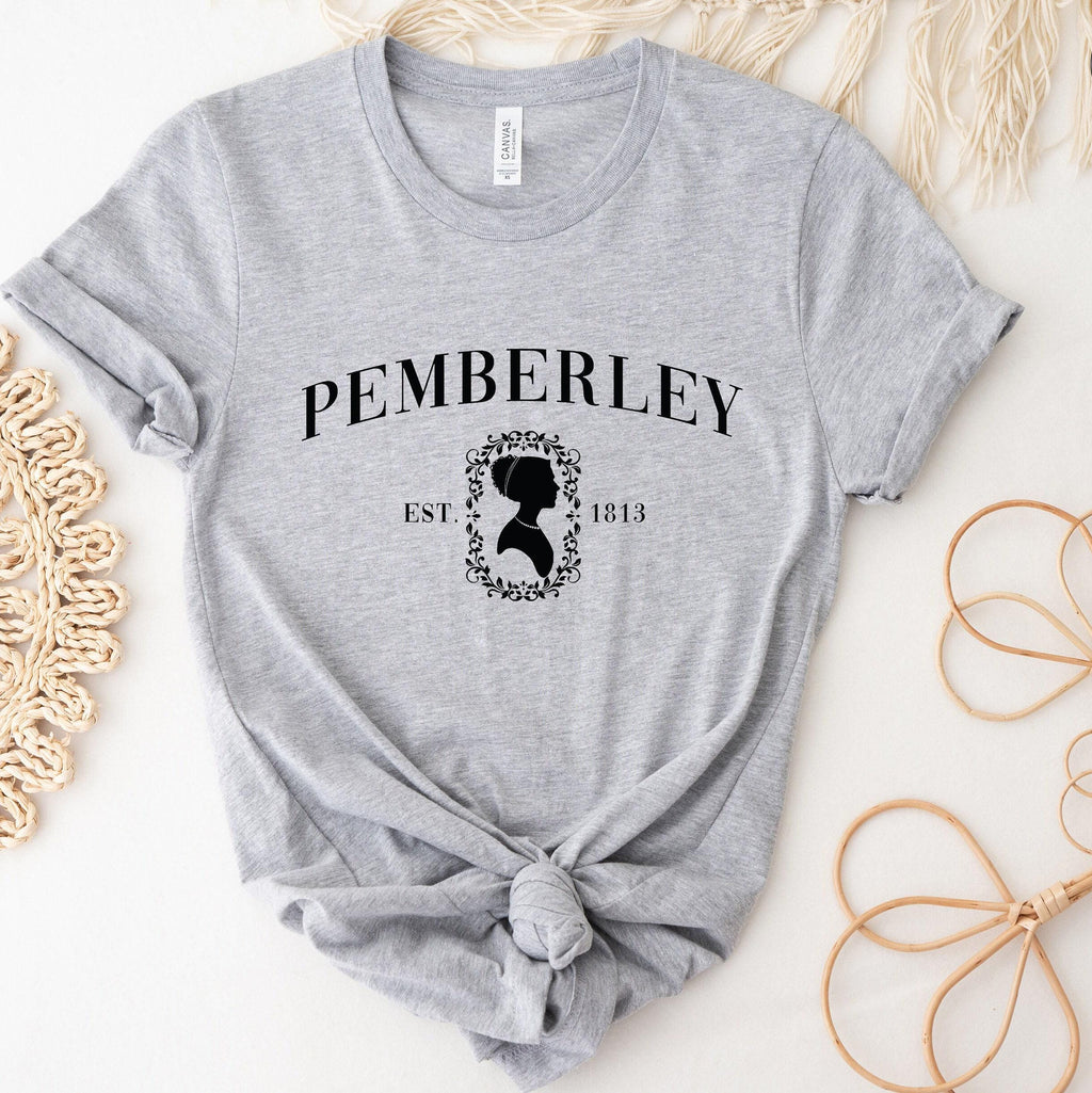 Pemberley Sweatshirt, Pride and Prejudice Sweatshirt, Literary Shirt, Jane Austen Shirt, Bookworm Hoodie, Book Lover Gifts For Women