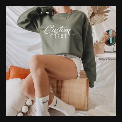 Custom Sweatshirt,Custom Text Shirt,Personalized Shirt,Custom Trip Hoodie,Custom Birthday Tshirt,Custom Bride Gifts,Couples Party Tee, C7081